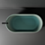 Elegant Oval Pietraluce Bay Bathtub 3D model small image 3