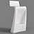 Sleek Comfort with Vondom Wing 3D model small image 5