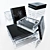 Luxury Visionnaire Irma Box: Elegant & Versatile Storage Solution 3D model small image 6