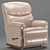 Cozy Comfort Recliner Sofa 3D model small image 1