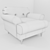 Italian Comfort Armchair: Italia Collection 3D model small image 3