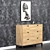 Stylish Loft Chest of Drawers 3D model small image 2