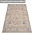 Luxury Texture Carpets Set 3D model small image 3