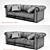 Luxury Baxter Alfred Soft Sofa 3D model small image 4