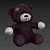 Esma Sema Bear Plush Toy - 2016 Edition 3D model small image 2