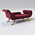 Elegance Reimagined: Chaise Lounge 3D model small image 1