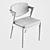 Elegant Fabric Chair: Replica Kai Kristiansen 3D model small image 3