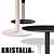 Height-Adjustable Round Coffee Table | Kristalia 3D model small image 2