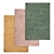 Luxury Carpet Set: High-quality Textures for Close and Far Shots 3D model small image 1