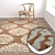 Versatile 3-Piece Carpet Set 3D model small image 5