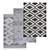 Premium Carpet Set 530: High-Quality Textures & Versatile Design 3D model small image 1