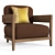 Ergo Lounge Armchair 3D model small image 1