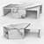 Vertigo Outdoor Coffee Table 3D model small image 2