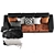 Cozy Comfort Sofa 3D model small image 3