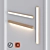 Elegant LED40 Wall Sconce: TUNTO Lighting 3D model small image 5