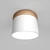 Title: Wood White Modern LED Pendant Light 3D model small image 1