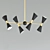 Title: Industrial Metal Fuentes Chandelier 3D model small image 2