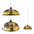 Yellow Rustic Pendant Light 3D model small image 1