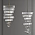 Elegant Decorative Light Fixture 3D model small image 1