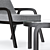 Passoni Decanter Lazi Chair & Genea Table 3D model small image 2