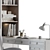 Classic Home Office Set 3D model small image 4