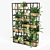 Sleek Metal Interior Shelving 3D model small image 3