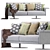 Mabel Comfort: Stylish and Cozy Sofa for Ultimate Relaxation 3D model small image 1