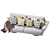 Mabel Comfort: Stylish and Cozy Sofa for Ultimate Relaxation 3D model small image 4