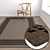 Luxury Carpet Set: High-Quality Textures 3D model small image 5