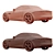 Sleek Jaguar F-TYPE Convertible 3D model small image 4