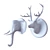 Wild Elegance: Marble Deer & Elephant Wall Sculpture 3D model small image 5
