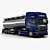 Highly Detailed Scania R730 Fuel Tanker 3D model small image 1