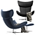 Elegant BoConcept Imola Chair 3D model small image 3