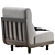 Guillerme and Chambron Easy Chair: Comfort Redefined! 3D model small image 8