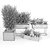 Versatile Flowerbox Planters Combo 3D model small image 5