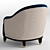 Turri Jolly Armchair: Elegant, Comfortable, and Stylish 3D model small image 2