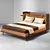 Luxury Molteni & C Bed 3D model small image 1