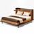 Luxury Molteni & C Bed 3D model small image 5