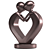 Eternal Love Iron Statue 3D model small image 5