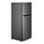 Samsung RT6000 43K6000BS: Stylish Fridge with Spacious Interior 3D model small image 3