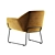 Cozy Nest Armchair 3D model small image 4