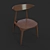 Modern Dining Set: Table & Chairs 3D model small image 10