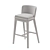 Elegant Arc Point Barstool 3D model small image 3