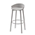 Modern Beech Barstool: Capdell Nix by Patrick Norguet 3D model small image 3