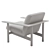 Zilio Aldo Kinoko Lounge Chair 3D model small image 4