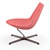 Chic Lounge Armchair: Sleek Comfort 3D model small image 5