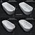 Luxury TOTO Bathtub Collection 3D model small image 1