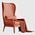 Beverly Colette: Elegant ArmChair 3D model small image 4