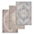 Luxury Carpets Set - High-Quality Textures 3D model small image 1