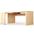 Versatile Ikea Malm Desk: Practical & Stylish 3D model small image 3